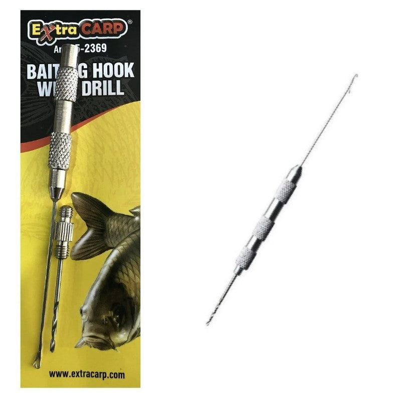 Extra Carp Baiting Hook with Bait Drill - 2-in-1 – Fishing Connection