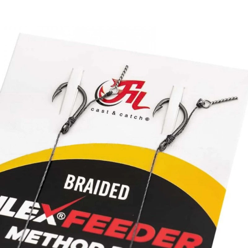 Fil Fishing Filex Method Rig w/ Bait Pin - Braided - 2 Stuks - 8cm (Meerdere Varianten)