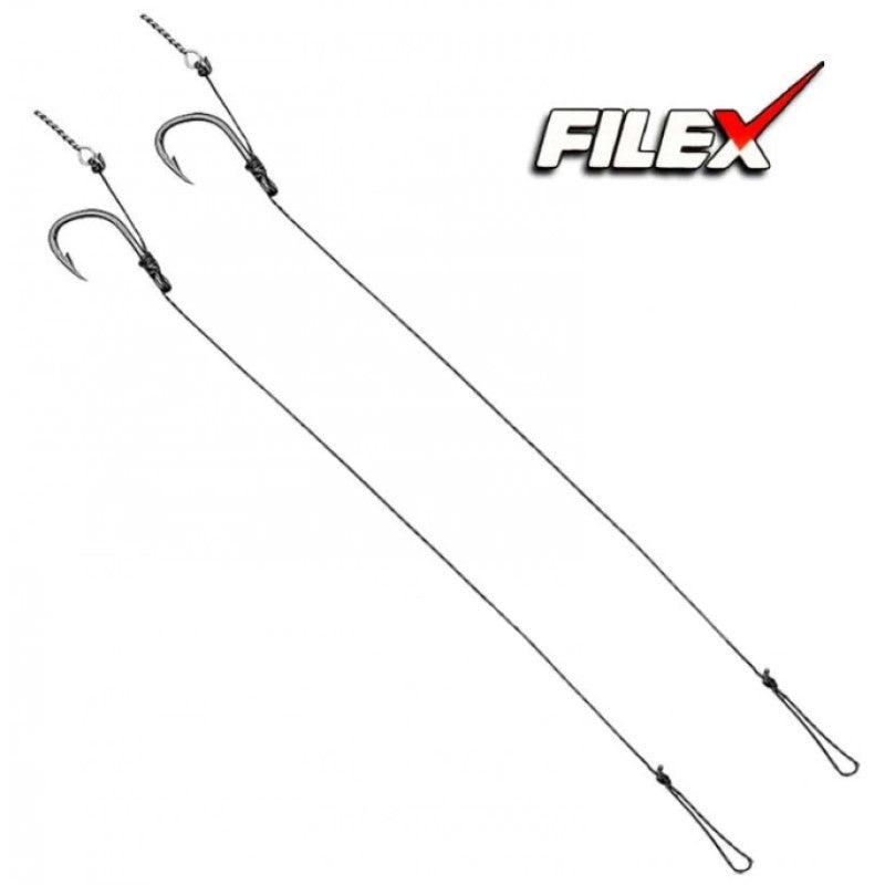 Fil Fishing Filex Method Rig w/ Bait Pin - Braided - 2 Stuks - 8cm (Meerdere Varianten)